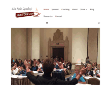 Tablet Screenshot of frontdesklady.com